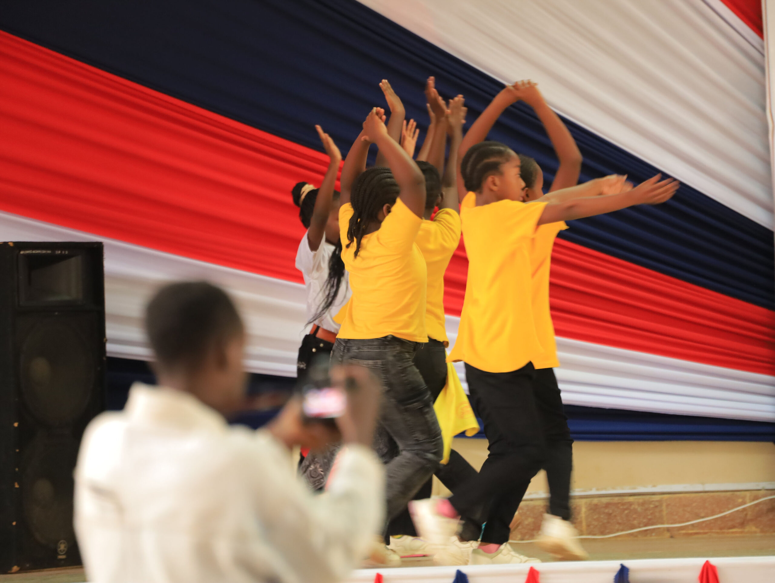 Dojang modern dance class